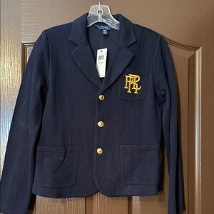 Polo by Ralph Lauren Kids Blazer in Navy and Gold